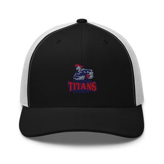 Tampa Bay Tech Titans Basketball Retro Trucker Hat | Yupoong 6606