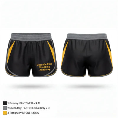 Cascade Elite Wrestling Acadamy 13185292 Women's Shorts - 1 (1)