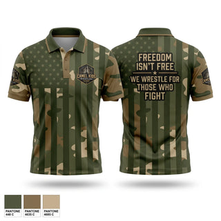 Short Sleeve Performance Polo, Camel kids 2026, Wrestling, Teamtime, Team time, sublimation, custom sports apparel, team uniforms, spirit wear, spiritwear, sports uniforms, custom shirts, team store, custom team store, fundraiser sports, apparel fundraiser