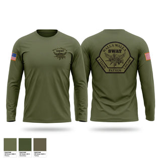 Long Sleeve Performance Shirt, Walla Walla Regional SWAT, Police, Teamtime, Team time, sublimation, custom sports apparel, team uniforms, spirit wear, spiritwear, sports uniforms, custom shirts, team store, custom team store, fundraiser sports, apparel fundraiser