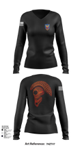 HHC, 311th (T)SC 14853900 Women's Long Sleeve V-neck Shirt - 101