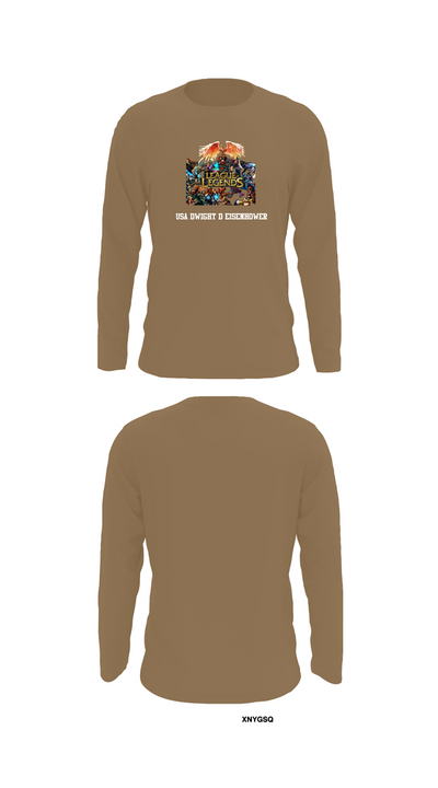 USA Dwight d eisenhower 96831830 Long Sleeve Performance Shirt 12