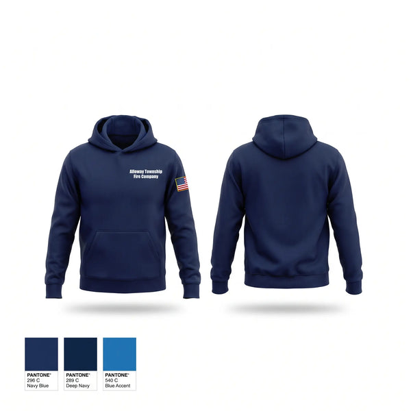 Hoodie, Alloway Township Fire Company, Fire Department, Teamtime, Team time, sublimation, custom sports apparel, team uniforms, spirit wear, spiritwear, sports uniforms, custom shirts, team store, custom team store, fundraiser sports, apparel fundraiser