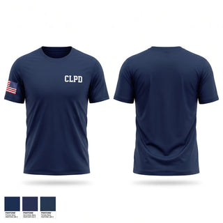 Short Sleeve Performance Shirt, CLPD, Police, Teamtime, Team time, sublimation, custom sports apparel, team uniforms, spirit wear, spiritwear, sports uniforms, custom shirts, team store, custom team store, fundraiser sports, apparel fundraiser