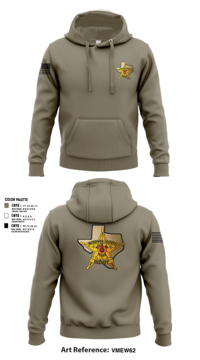 Hudspeth county sheriff office 47128359 Hoodie - 1