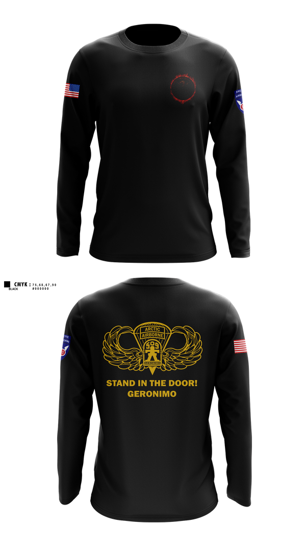 Long Sleeve Performance Shirt, 3/509, Army, Teamtime, Team time, sublimation, custom sports apparel, team uniforms, spirit wear, spiritwear, sports uniforms, custom shirts, team store, custom team store, fundraiser sports, apparel fundraiser