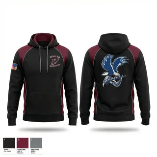 Hoodie, Waller WarHawks, Air Force, Teamtime, Team time, sublimation, custom sports apparel, team uniforms, spirit wear, spiritwear, sports uniforms, custom shirts, team store, custom team store, fundraiser sports, apparel fundraiser