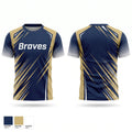 Braves Soft Poly Tee Cotton Like Feel - 1