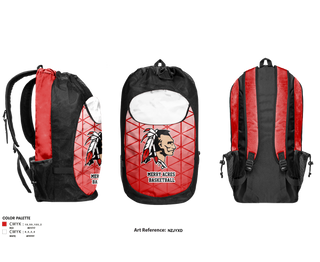 Gear Bag, Merry Acres Middle School Basketball, Women's Basketball, Teamtime, Team time, sublimation, custom sports apparel, team uniforms, spirit wear, spiritwear, sports uniforms, custom shirts, team store, custom team store, fundraiser sports, apparel fundraiser