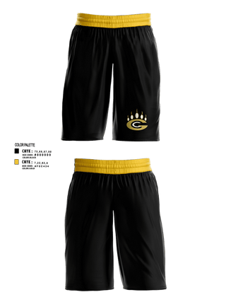 Womens Basketball Shorts, Gray's Creek Basketball, Women's Basketball, Teamtime, Team time, sublimation, custom sports apparel, team uniforms, spirit wear, spiritwear, sports uniforms, custom shirts, team store, custom team store, fundraiser sports, apparel fundraiser