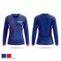Rangers Women's Long Sleeve V-neck Shirt - 1
