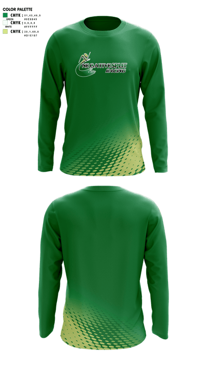 Negative Split Racing 34974341 Long Sleeve Performance Shirt 2