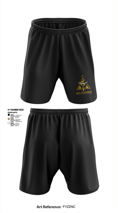 Ball Placement Athletic Shorts With Pockets - 4