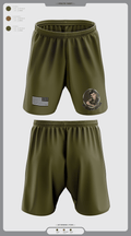 1st Infantry Division 4705595 Athletic Shorts With Pockets - 1