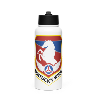 GLR-KY-300 69993935 Stainless Steel Water Bottle with a Straw Lid