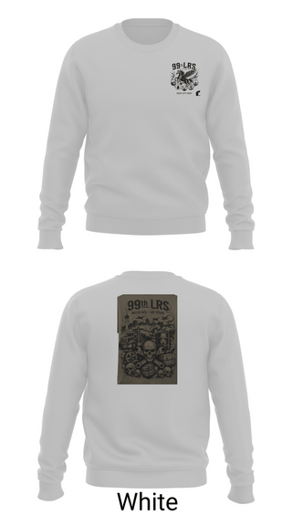 Crew Neck Sweatshirt, 99th LRS, Air Force, Teamtime, Team time, sublimation, custom sports apparel, team uniforms, spirit wear, spiritwear, sports uniforms, custom shirts, team store, custom team store, fundraiser sports, apparel fundraiser
