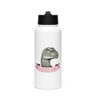 Vipers 19334315 Stainless Steel Water Bottle with a Straw Lid