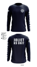 Joliet Police K-9 Unit 79217416 Old School Cotton Feel Long Sleeve Shirt - 1