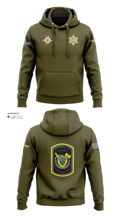 C.C.S.O. CERT 25474985 Hoodie - 101
