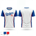 FL Dodgers 13U 72957499 Old School Cotton Feel Shirt - 1