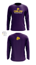 Carlow University Men's Volleyball 14811083 Long Sleeve Performance Shirt 30