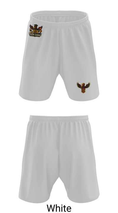 Team Signs Sports Academy 72258111 Athletic Shorts With Pockets - 1