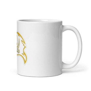 Burney Raiders 23798887 White Glossy Mug - Large