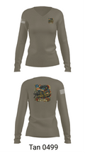 Betta Fish 9127269 Women's Long Sleeve V-neck Shirt - 11