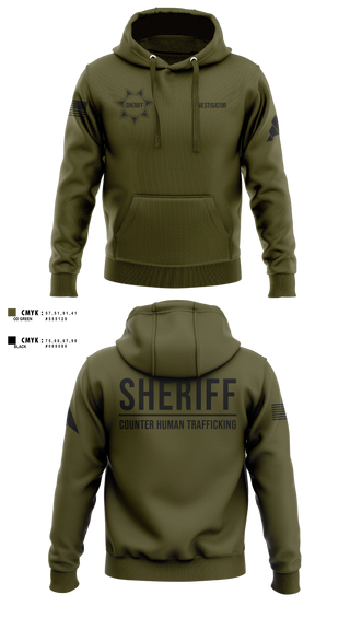 Hoodie, Ray County Sheriff Counter Human Trafficking Task Force, Police, Teamtime, Team time, sublimation, custom sports apparel, team uniforms, spirit wear, spiritwear, sports uniforms, custom shirts, team store, custom team store, fundraiser sports, apparel fundraiser