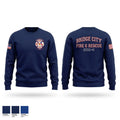 Bridge City Fire Department 52735089 Crew Neck Sweatshirt - 1
