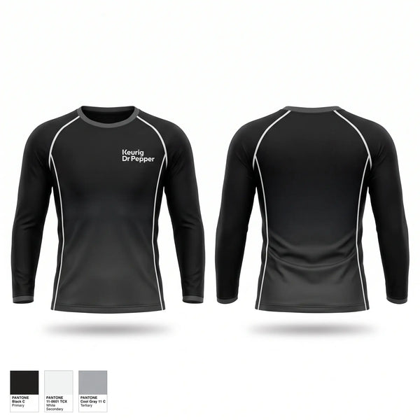 Long Sleeve Performance Shirt, Keurig Dr Pepper, , Teamtime, Team time, sublimation, custom sports apparel, team uniforms, spirit wear, spiritwear, sports uniforms, custom shirts, team store, custom team store, fundraiser sports, apparel fundraiser