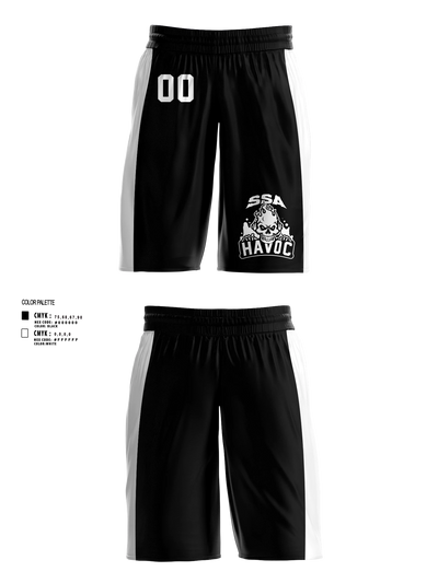SSA Havoc 76682906 Mens Basketball Shorts 3