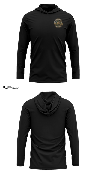 Long Sleeve Hooded Sun Shirt, Litchfield Volunteer Fire Department, Fire Department, Teamtime, Team time, sublimation, custom sports apparel, team uniforms, spirit wear, spiritwear, sports uniforms, custom shirts, team store, custom team store, fundraiser sports, apparel fundraiser