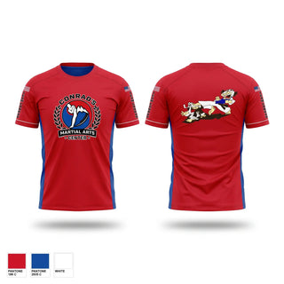 Short Sleeve Performance Shirt, Conrad’s Martial Arts Center, , Teamtime, Team time, sublimation, custom sports apparel, team uniforms, spirit wear, spiritwear, sports uniforms, custom shirts, team store, custom team store, fundraiser sports, apparel fundraiser