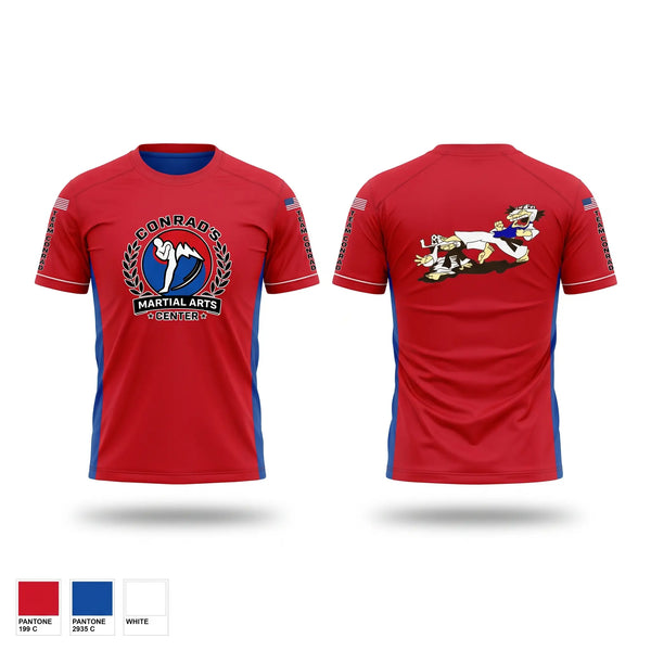 Short Sleeve Performance Shirt, Conrad’s Martial Arts Center, , Teamtime, Team time, sublimation, custom sports apparel, team uniforms, spirit wear, spiritwear, sports uniforms, custom shirts, team store, custom team store, fundraiser sports, apparel fundraiser