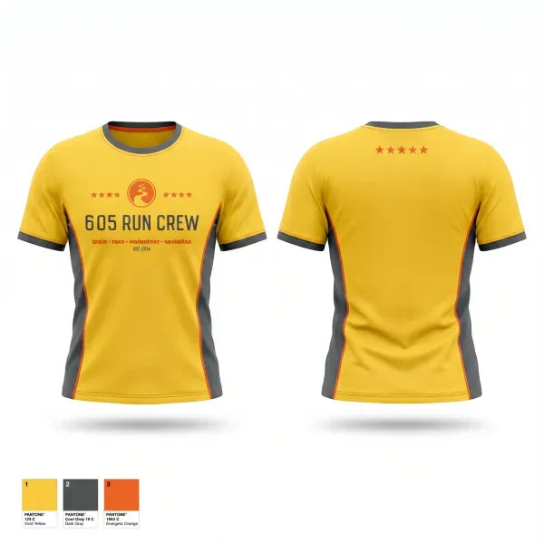 Soft Poly Tee Cotton Like Feel, 605 Running Company Downtown, Spirit Store, Teamtime, Team time, sublimation, custom sports apparel, team uniforms, spirit wear, spiritwear, sports uniforms, custom shirts, team store, custom team store, fundraiser sports, apparel fundraiser