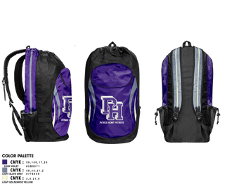 Gear Bag, Patrick Henry Patriots, Track & Field, Teamtime, Team time, sublimation, custom sports apparel, team uniforms, spirit wear, spiritwear, sports uniforms, custom shirts, team store, custom team store, fundraiser sports, apparel fundraiser