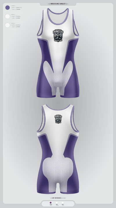 Indiana Ironclad Wrestling 65986308 Wrestling Singlet - 3