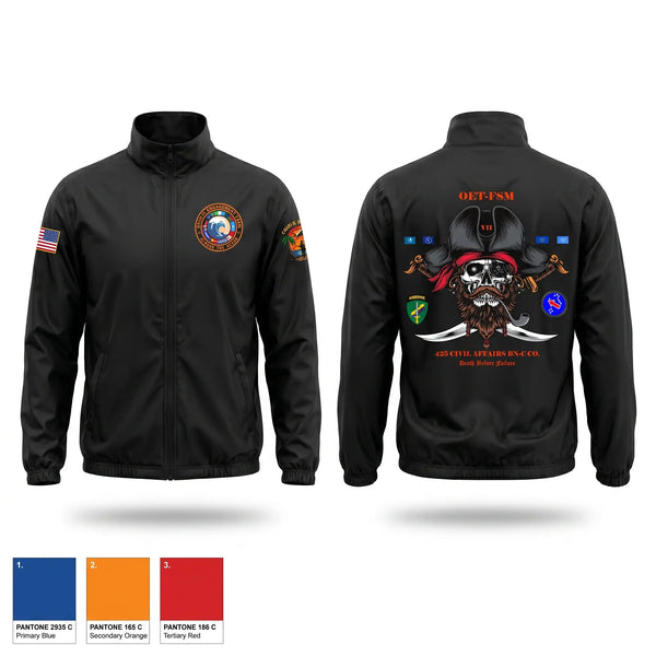 Windbreaker, OET, Army, Teamtime, Team time, sublimation, custom sports apparel, team uniforms, spirit wear, spiritwear, sports uniforms, custom shirts, team store, custom team store, fundraiser sports, apparel fundraiser