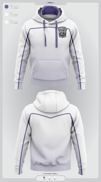 Indiana Ironclad Wrestling 65986308 Hoodie - 2