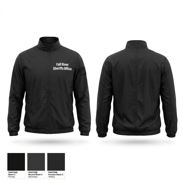 Windbreaker, Fall River Sheriffs Office, Police, Teamtime, Team time, sublimation, custom sports apparel, team uniforms, spirit wear, spiritwear, sports uniforms, custom shirts, team store, custom team store, fundraiser sports, apparel fundraiser