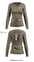 S6 HHC 3SFG(A) Women's Long Sleeve V-neck Shirt - 11