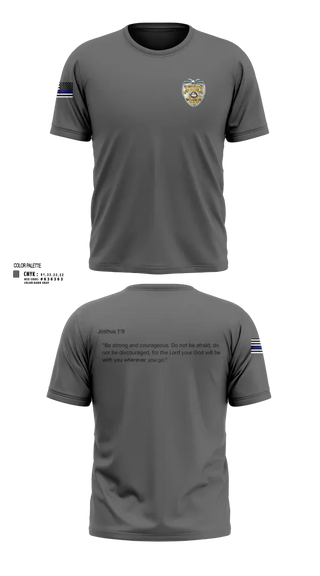 Short Sleeve Performance Shirt, Wakarusa police, Police, Teamtime, Team time, sublimation, custom sports apparel, team uniforms, spirit wear, spiritwear, sports uniforms, custom shirts, team store, custom team store, fundraiser sports, apparel fundraiser