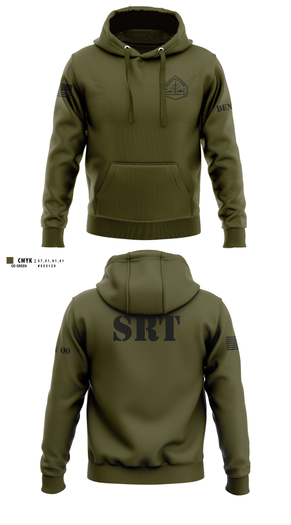 Hoodie, Denver Special Response Team, Police, Teamtime, Team time, sublimation, custom sports apparel, team uniforms, spirit wear, spiritwear, sports uniforms, custom shirts, team store, custom team store, fundraiser sports, apparel fundraiser