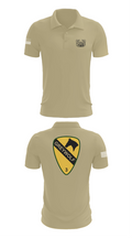 1st cav Div 3abct 85829502 Short Sleeve Performance Polo - 87