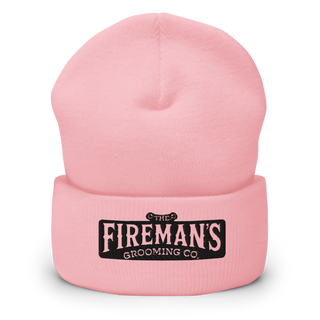 The Fireman,s Grooming Co. 4698736 Cuffed Beanie | Yupoong 1501KC