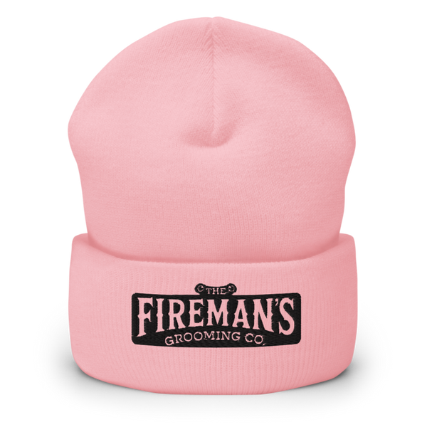The Fireman,s Grooming Co. 4698736 Cuffed Beanie | Yupoong 1501KC