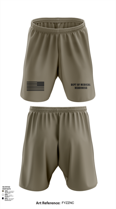 DEPT OF MEDICAL READINESS 60884043 Athletic Shorts With Pockets - 11