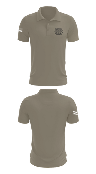 Engine 51 Ladder 29 Medic 18 Battalion 2 1889542 Short Sleeve Performance Polo - 67