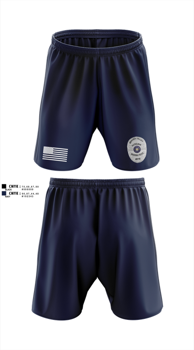 Beaver Valley Regional Police Department  Athletic Shorts With Pockets - 2